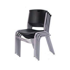 Banquet New Stackable Chairs Powder - Coated Steel Frame Conference Event Use